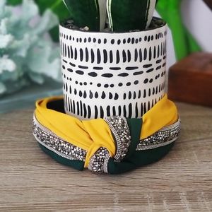 3/$30 She Reigns Knotted Headband
Yellow and Green